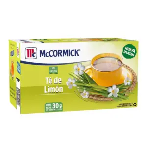Te de Limón En Sobre C/25 Sobres McCormick