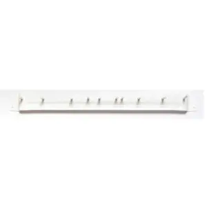 Colgador De Aluminio Blanco 9110W Castor (Esp)