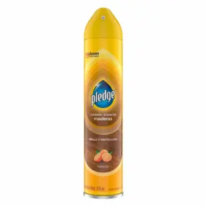 Cera P/ Muebles Pledge Naranja 378   Gr. Johnson
