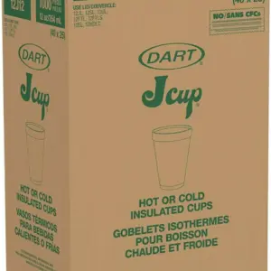 Vaso foam 12 oz 12j12 caja
