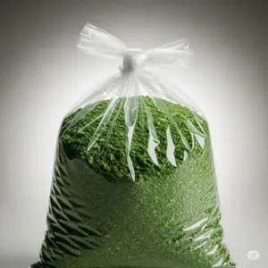 Aserrín verde saco