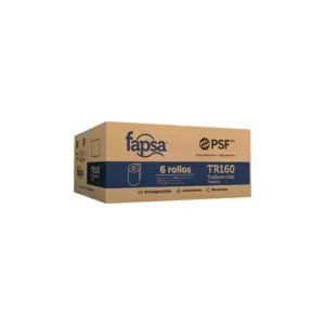 Toalla Rollo Blanca Tr160 Fapsa C/6