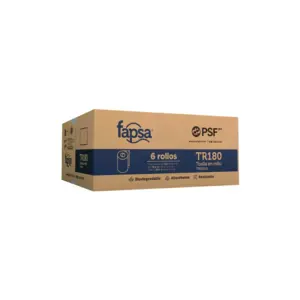 Toalla Rollo Blanca Tr180 Fapsa C/6